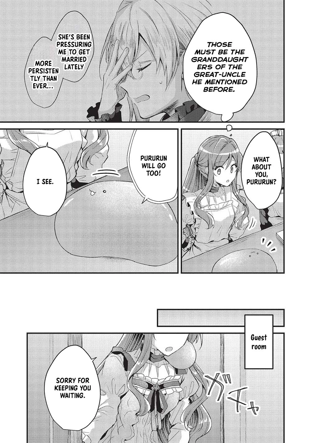 The Slime Duke and the Fallen Noble Lady’s Surprisingly Happy Engagement Chapter 11 - . Page 23
